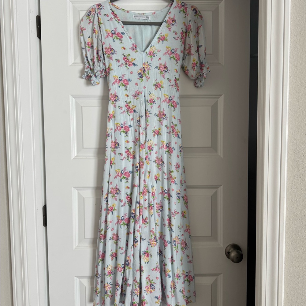 Faithfull the Brand Floral Long Sleeve Dress